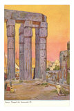 Columns of Luxor Temple, Egypt