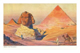 Sphinx and Pyramids, Egypt