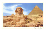 Buy Sphinx and Pyramid, Egypt at AllPosters.com
