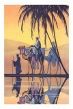 Buy Arabs on Camels Along the Nile at AllPosters.com
