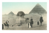 Englishmen Visiting Pyramids