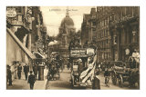 Vintage Fleet Street Scene, London