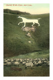 Cherhill White Horse near Calne