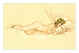 Reclining Nude with Snake Anklet