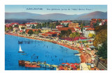 Beach Scene in Juan les Pins