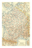 Buy Map of France at AllPosters.com