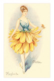 Woman Dressed as Daisy