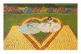 Buy Southern Belles with Grapefruit Display, Cypress Gardens, Florida at AllPosters.com