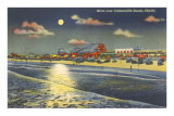 Buy Moon over Jacksonville, Florida at AllPosters.com