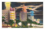 Neon, Collins Avenue, Miami Beach, Florida