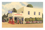 Buy Gas Station in Christmas at AllPosters.com