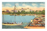 Buy Yacht Basin, St. Petersburg, Florida at AllPosters.com