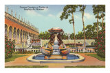 Turtle Fountain, Ringling Museum, Florida