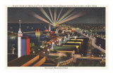 Night View of Sky Ride, Chicago World's Fair
