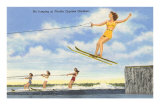Water Skiers, Cypress Gardens, Florida