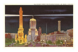 Water Tower and Palmolive Building, Chicago, Illinois