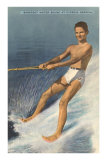 Barefoot Water Skier, Cypress Gardens, Florida