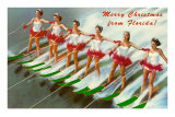 Merry Christmas from Florida, Water Skiers
