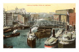 Rush Street, River, Chicago, Illinois