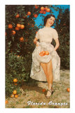 Lady with Oranges, Florida