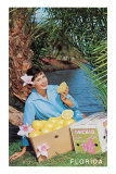 Buy Lady with Grapefruit, Florida at AllPosters.com