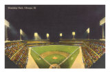 Comiskey Park, Night, Chicago, Illinois