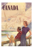 Buy Canada Family on Bridge at AllPosters.com