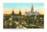 State Capitol, Memorial Arch, Hartford, Connecticut