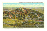 Panorama of Pike's Peak Region, Colorado