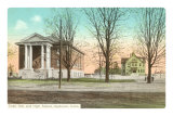 Buy Town Hall and HIgh School, Saybrook, Connecticut at AllPosters.com
