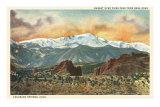Sunset over Pike's Peak, Colorado