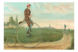 Buy Man on Penny-Farthing at AllPosters.com