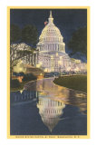 Night, Capitol, Washington D.C.