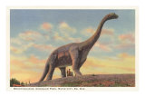 Buy Brontosaurus, Dinosaur Park, Rapid City, South Dakota at AllPosters.com