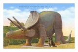 Buy Triceratops in Dinosaur Park, South Dakota at AllPosters.com