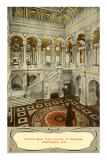 Buy Central Stair Hall, Library of Congress, Washington D.C. at AllPosters.com