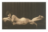 Woman with Filmy Wrap