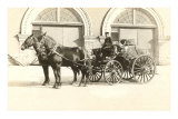 Buy Horse-Drawn Fire Wagon at AllPosters.com