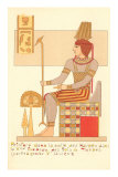 Buy King of Thebes Tomb Painting, Egypt at AllPosters.com