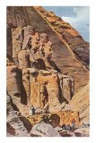 Giant Seated Pharaohs at Abu Simbel