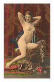 Naked Woman with Pearls