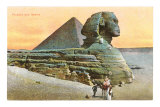 Pyramid and Sphinx, Egypt