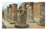 Buy Carved Columns, Abydos, Egypt at AllPosters.com