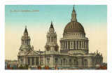 Buy St. Paul's Cathedral, London, England at AllPosters.com