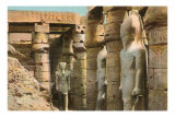 Pharaoh Statues, Luxor, Egypt