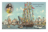 Gasparilla Entering Harbor, Tampa, Florida
