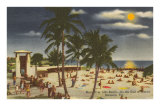 Buy Moon over Sarasota, Florida at AllPosters.com