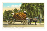 Giant Pineapple on Wagon, Florida