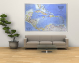 West Indies And Central America Map 1981