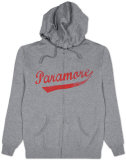 Zip Hoodie: Paramore - Baseball Logo